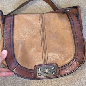 Fossil vintage satchel
